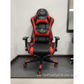 Grossist röd Gaming Chair Läder Liggstol med hjul